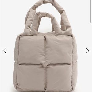 NWT puffer tote